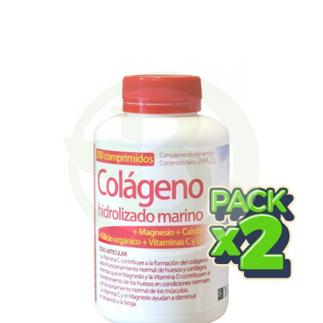 Pack 2x Colágeno Hidrolizado 180 Comprimidos Ynsadiet