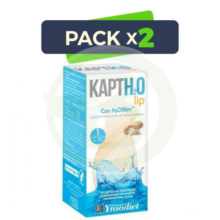 Pack 2x KaptH2O Lip 30 Cápsulas Ynsadiet