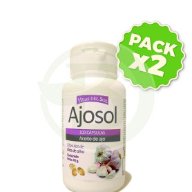 Pack 2x Ajosol 100 Perlas Hijas del Sol
