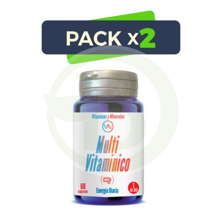 Pack 2x Multi Vitaminico 60 Capsulas Ynsadiet