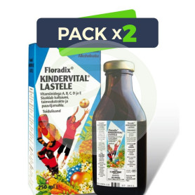 Pack 2x Kindervital Jarabe 250Ml. Salus