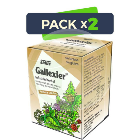 Pack 2x Gallexier Infusiones Salus