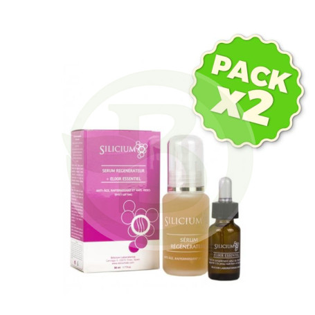 Pack 2x Serum 50Ml. y Elixir 15Ml. Silicium