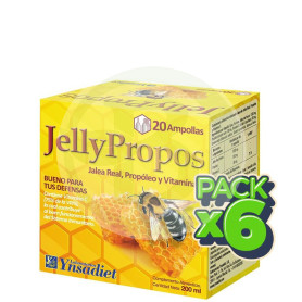 Pack 6x Jelly Propos 1.500Mg. 20 Ampollas Ynsadiet