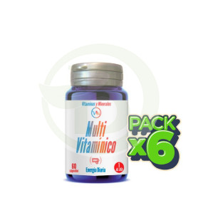 Pack 6x Multi Vitaminico 60 Capsulas Ynsadiet