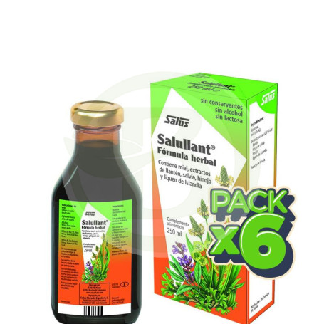 Pack 6x Salullant Jarabe 250Ml. Salus