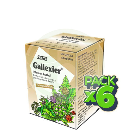 Pack 6x Gallexier Infusiones Salus