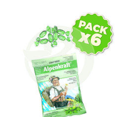 Pack 6x Caramelle Alpenkraft 75Gr. Salus