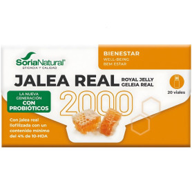 Pappa Reale 2000 con Probióticos 20 Flaconcini Soria Natural