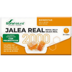 Pappa Reale 2000 con Probióticos 20 Flaconcini Soria Natural