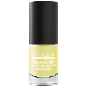 Smalto per Unghie Nº12 Giallo Pastello 6Ml Camaleon