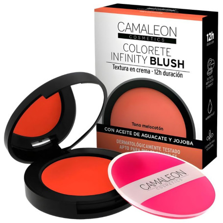 Blush in Crema Infinity Blush Pesca Camaleon