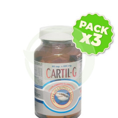 Pack 3x Cartil G Golden Green 80 Capsule