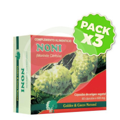 Pack 3x Noni Golden Green 60 Capsule