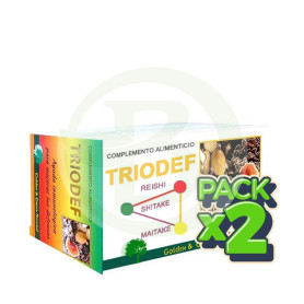 Pack 2x Triodef Golden Green 60 Cápsulas