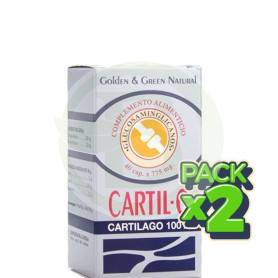 Pack 2x Cartil G Golden Green 40 Cápsulas