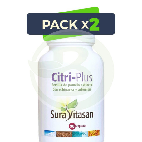Pack 2x Citri-Plus 90 Cápsulas Sura Vitasan