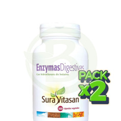 Pack 2x Enzimi Digestivi 100 Capsule Sura Vitasan