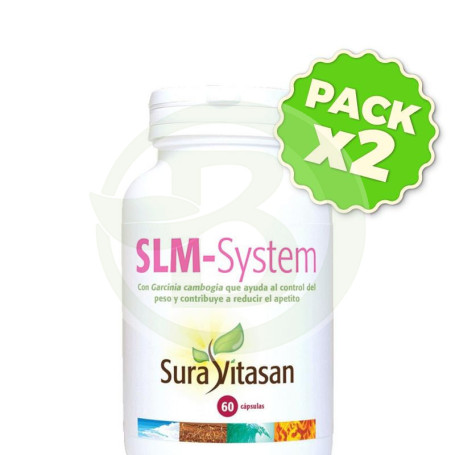Pack 2x SLM-System 60 Cápsulas Sura Vitasan