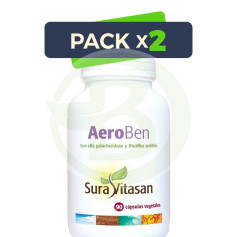 Pack 2x Aeroben 90 Capsule Sura Vitasan