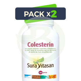 Pack 2x Colesterin 90 Perlas Sura Vitasan