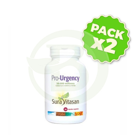 Pack 2x Pro-Urgency 30 Cápsulas Sura Vitasan