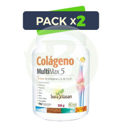 Pack 2x Collagene Multi Max 5 330Gr Sura Vitasan