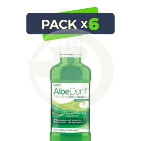 Pack 6x Colutorio con Aloe Vera 250Ml Óptima