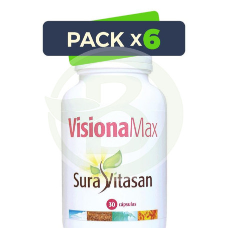 Pack 6x Visionamax 30 Cápsulas Sura Vitasan