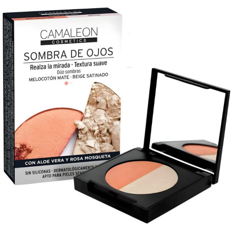 Ombretto Pesca e Beige Camaleon