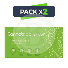 Pack 2x Cannabidol Sindol 20 Cápsulas Tegor