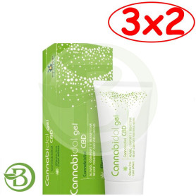 Pack 3x2 Cannabidol Gel 75Ml. Tegor