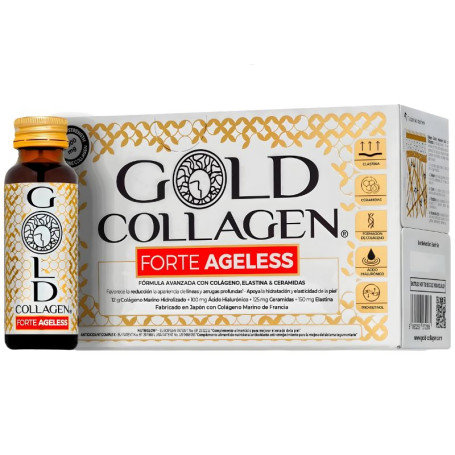 Forte Ageless 10 Fiale Gold Collagen