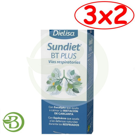 Pack 3x2 Sundiet BT Plus 250ml Dielisa