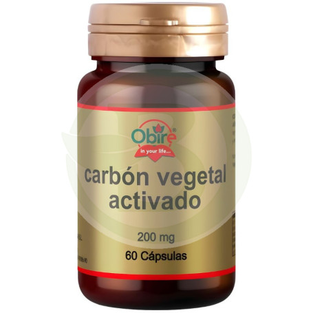Carbone Vegetale Attivo 200Mg 60 Capsule Obire
