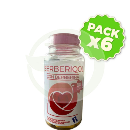Pack 6x Berberiqol 60 Capsulas Bequisa