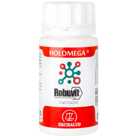 Holomega Robuvit con Coq10 50 Capsule Equisalud