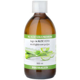 Succo Premium di Aloe Vera Biologico con Polpa 500Ml Equisalud