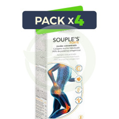 Confezione da 4 Souples Forte da 500 ml. Intersa