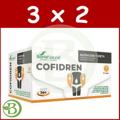 Pack 3x2 Cofidren 15 Flaconcini Soria Natural