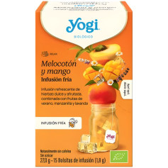 Pesca e Mango Infusione Fredda 15 Filtri Yogi Tea