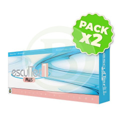 Pack 2x Esculter 1 Plus 40 Comprimidos + 20 Viales Tegor