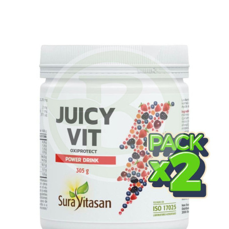 Pack 2x JuicyVit Oxiprotect 305Gr. Sura Vitasan