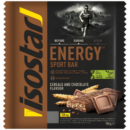 Barretta High Energy Al Cioccolato 3 Unità Isostar