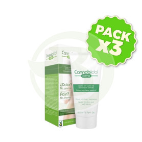 Pack 3x Cannabidol Crema 200Ml. Tegor