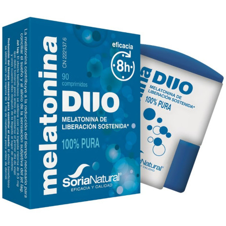 Melatonina Duo 90 Compresse Soria Natural