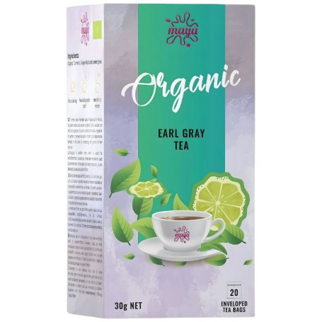 Infusione Earl Gray 20 Filtri Maya Organic