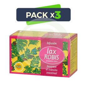 Pack 3x Lax Robis Infusiones Robis
