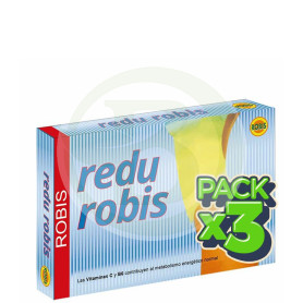 Pack 3x Redu Robis 60 Comprimidos Robis