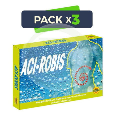 Pack 3x Aci Robis 60 Comprimidos Robis